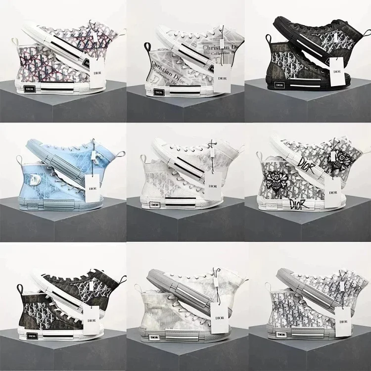 Dior high top/low top shoes