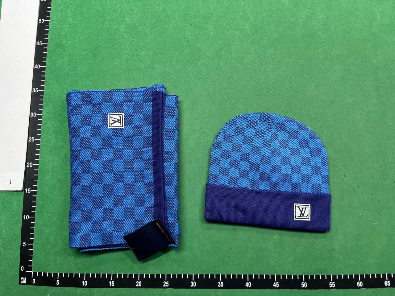 LV Louis Vuitton hat scarf -4