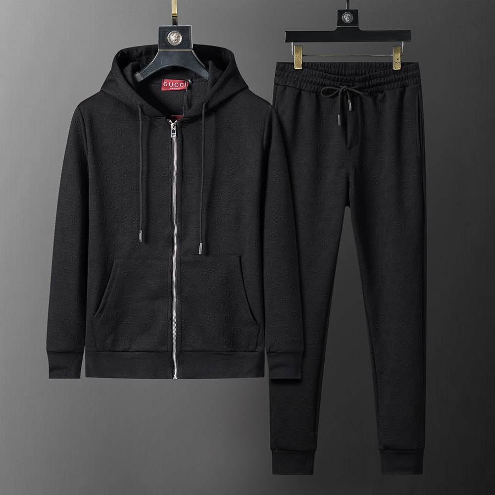 LV&Dior&Gucci Hoodie suit -2