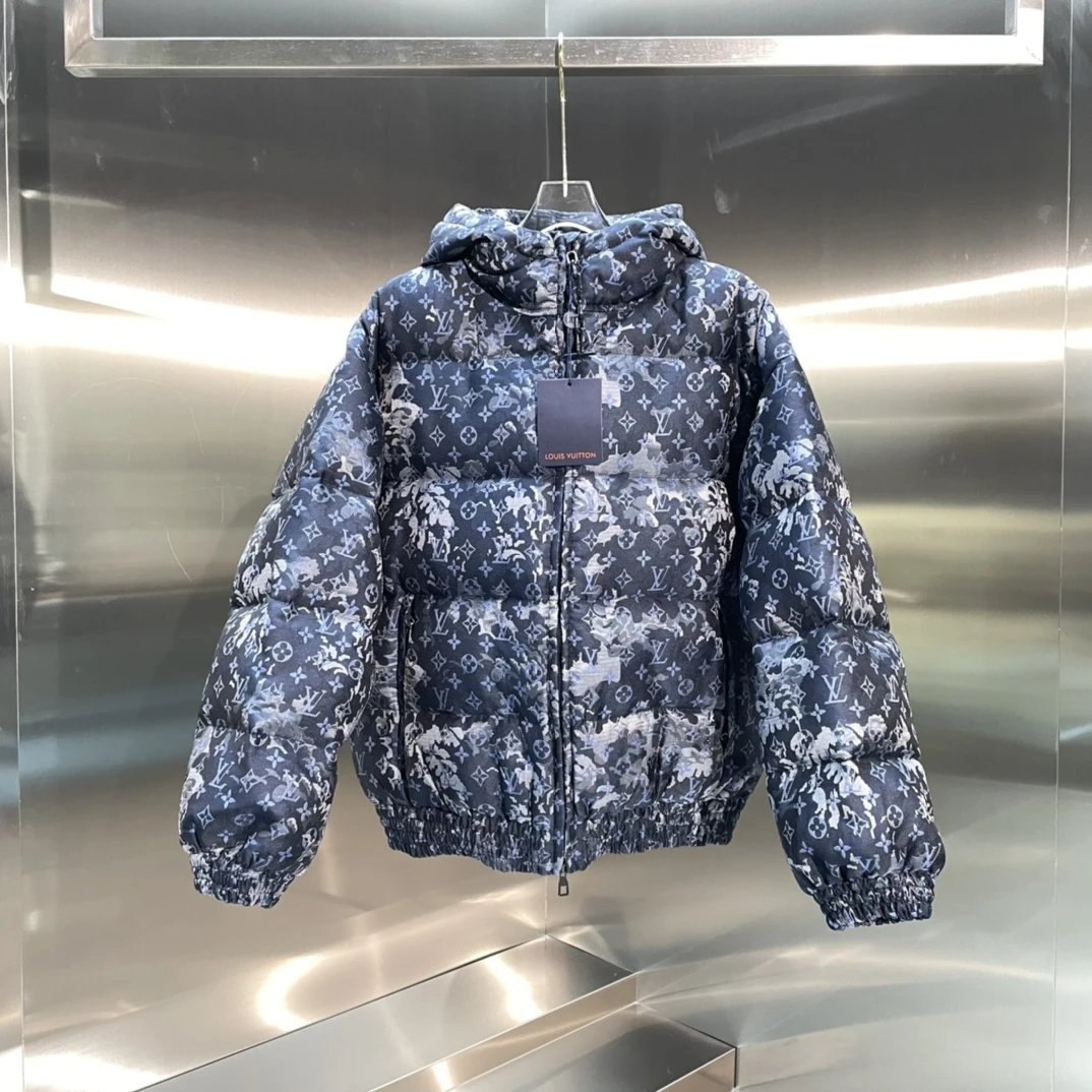 V Louis Vuitton & MOOSE KNUCKLES & Adidas & Stone Island down jacket -3