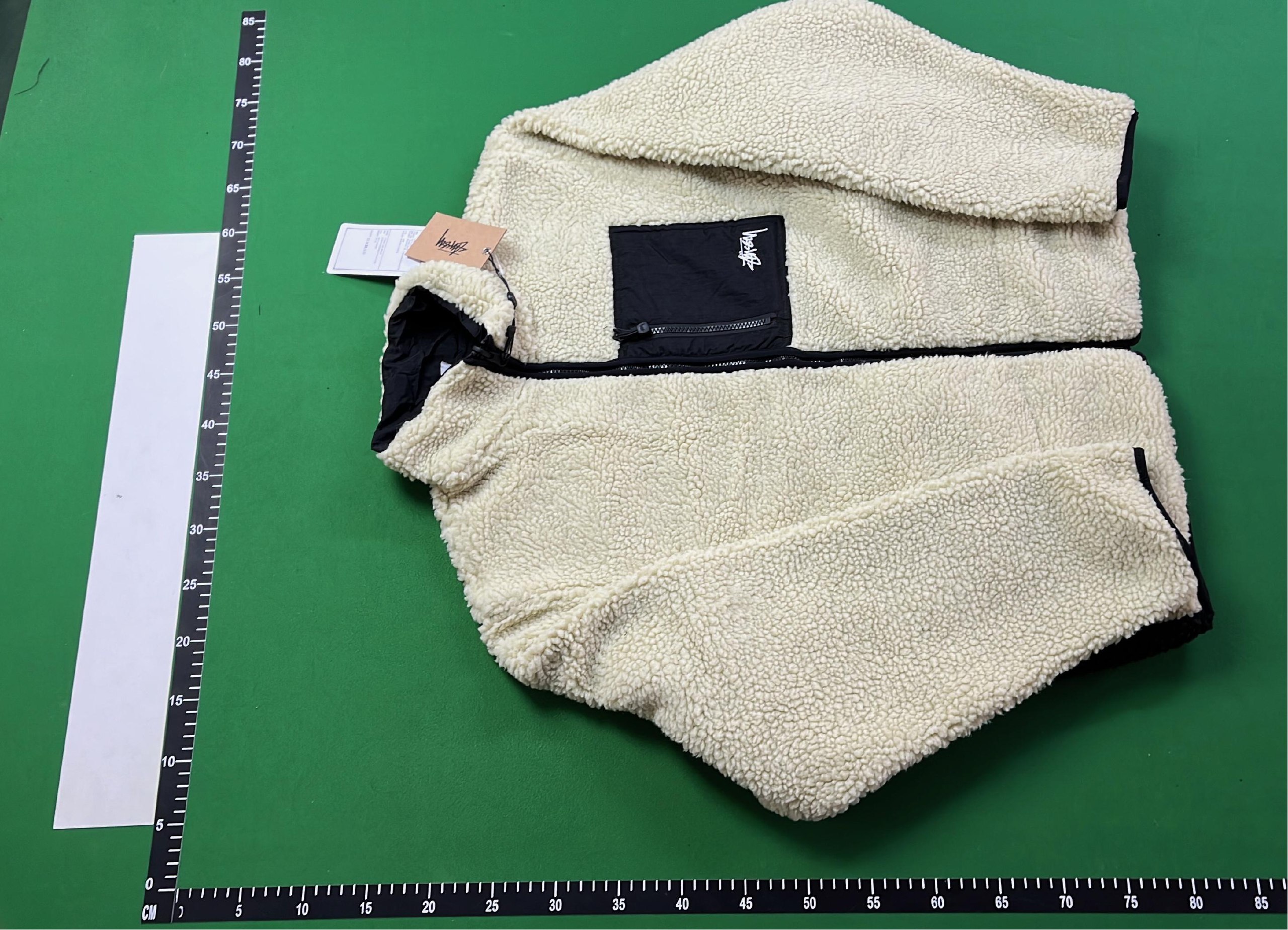 Stussy 8 Ball Sherpa Jacket 