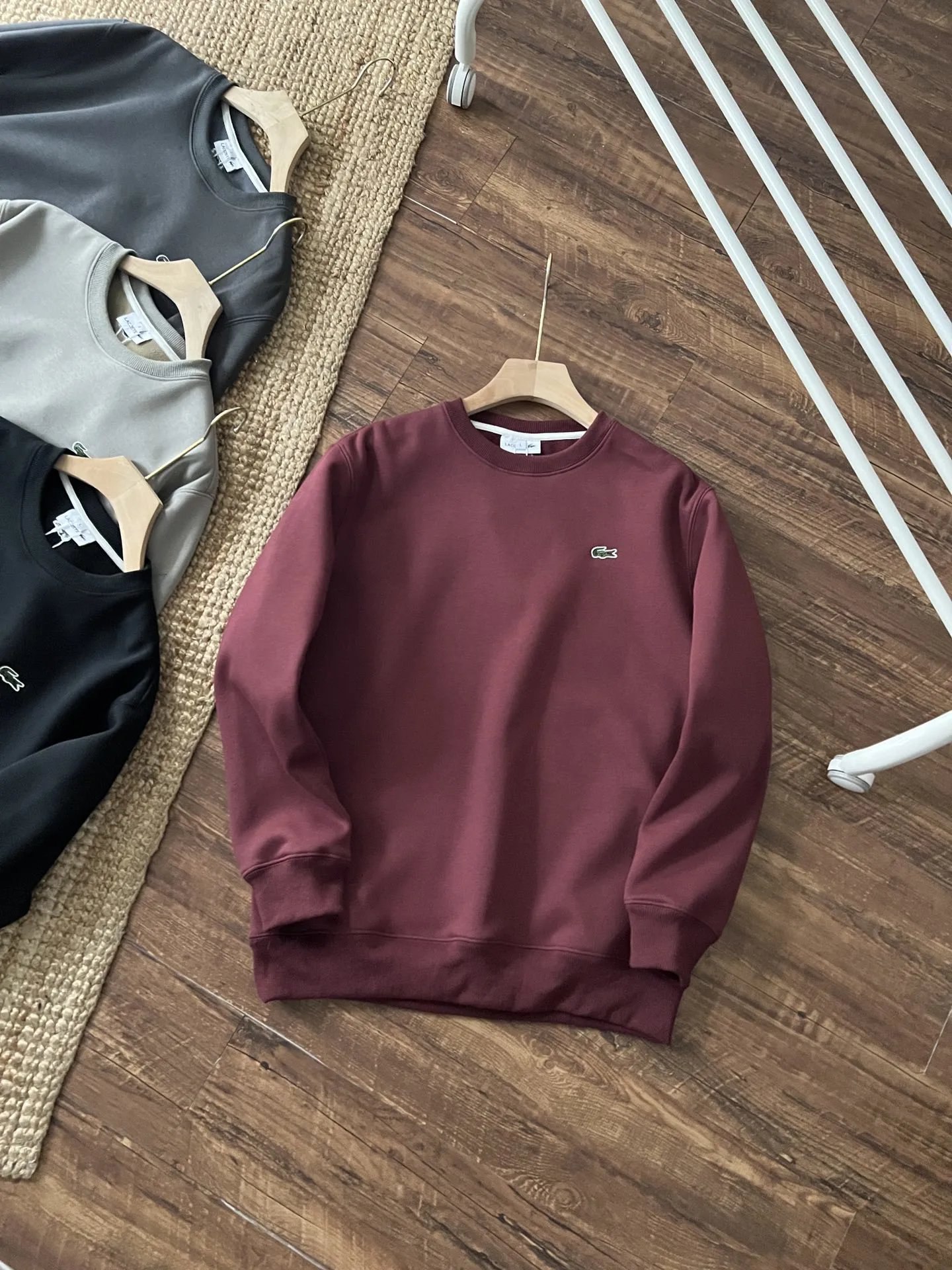 Lacoste hoodie，Sweater, short-sleeved，shorts -4