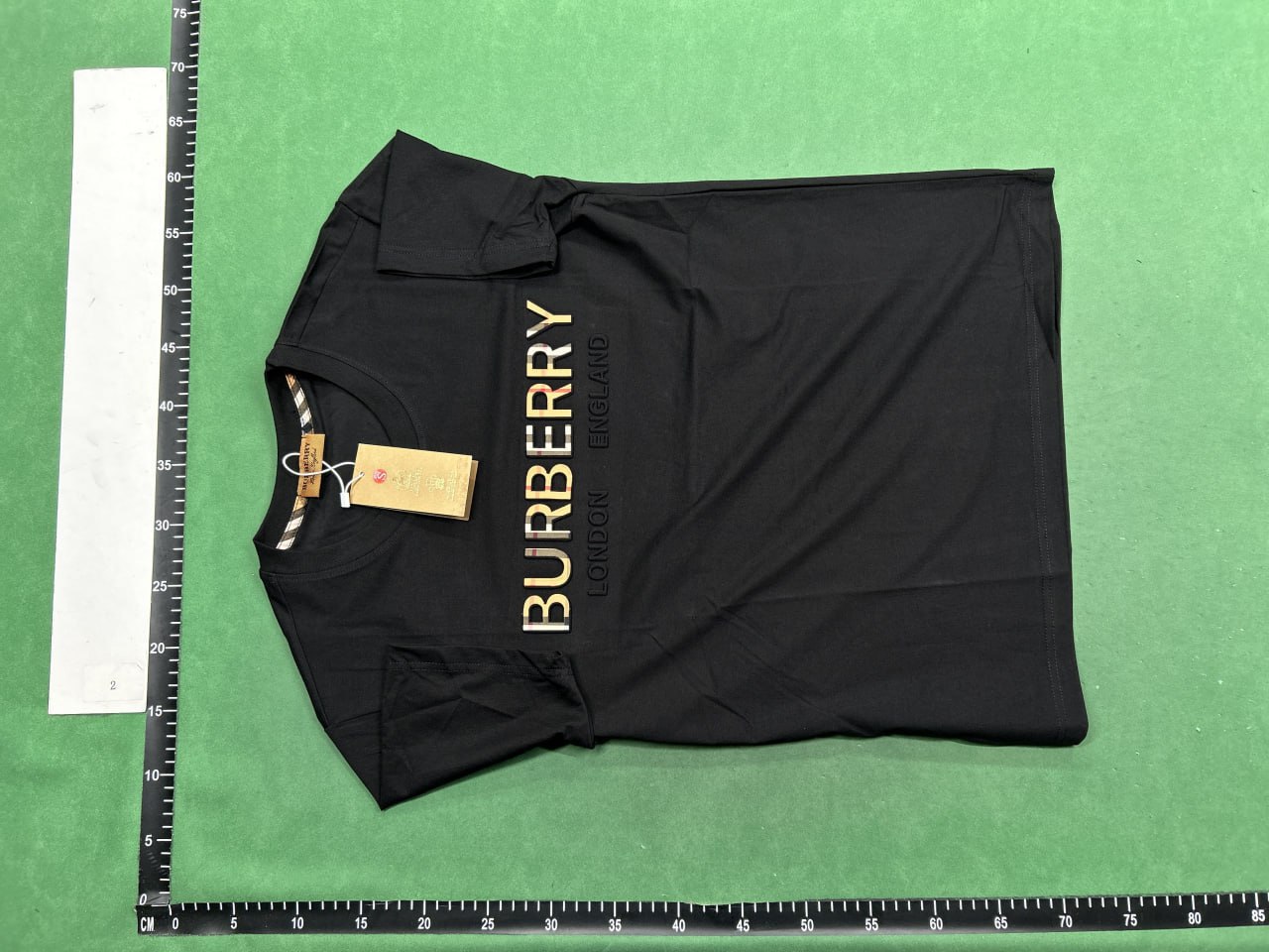 BURBERRY  T-shirt    high quality -2