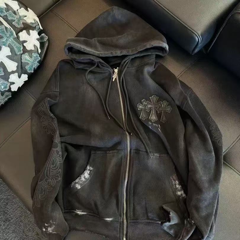 Chrome Hearts Hoodie Set Jeans jacket  (40 styles)  -2