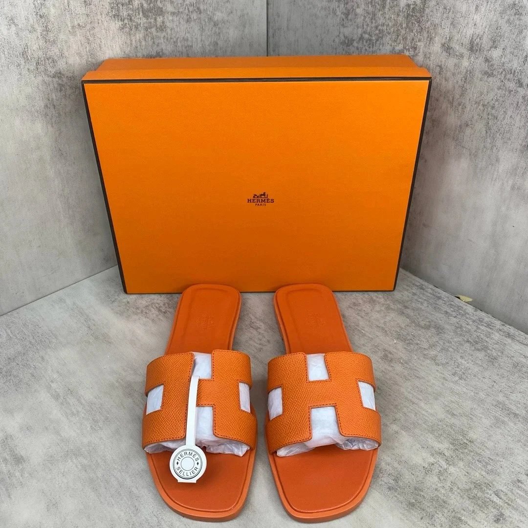 Hermes slippers slides sandals -4