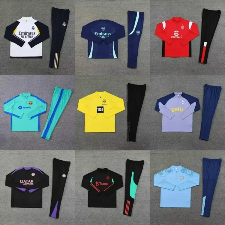 Football training suits 