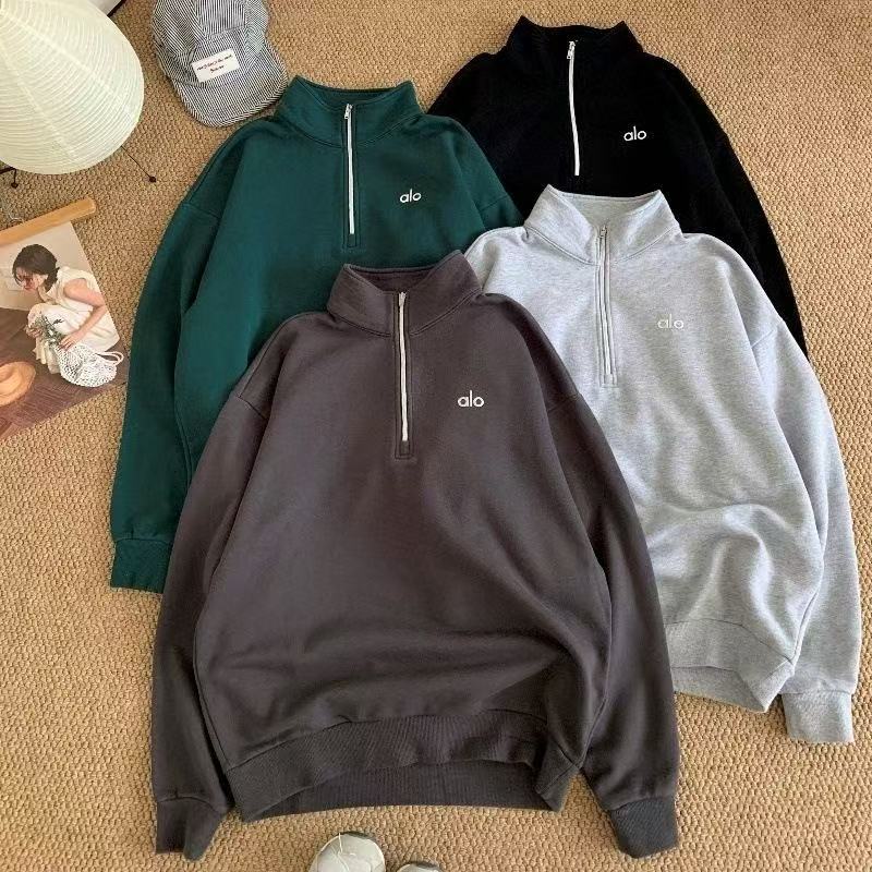 Alo Yoga Zip-up jackets, yoga pants, hoodies, and vest sets -3