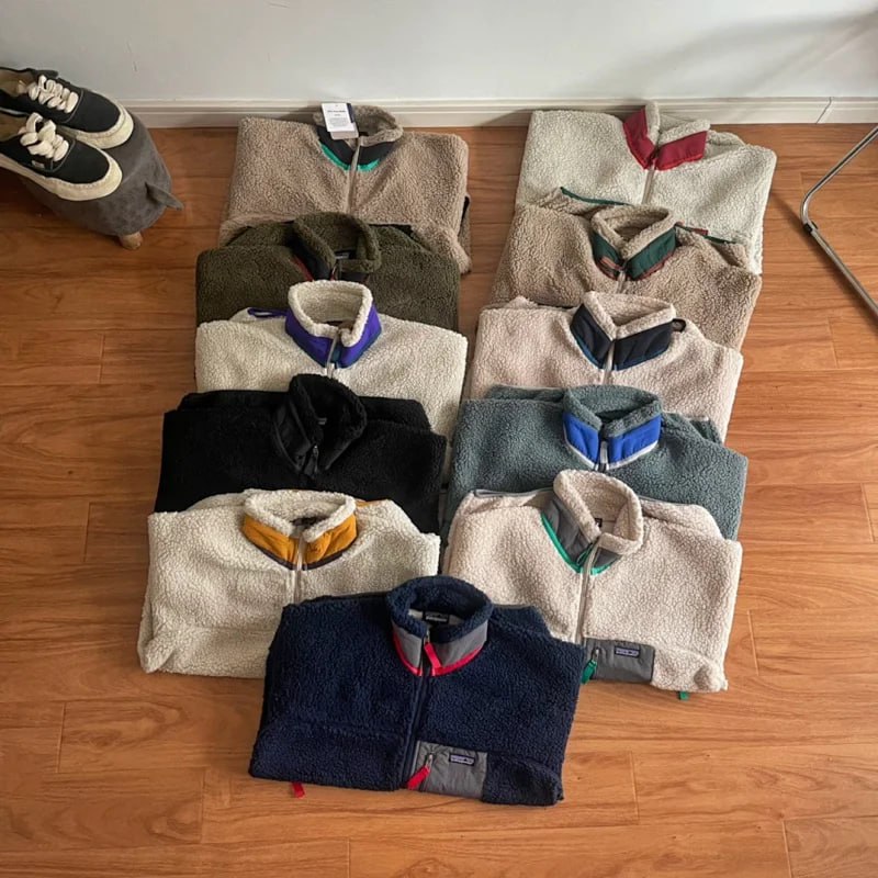 Patagonia lambswool coat -4