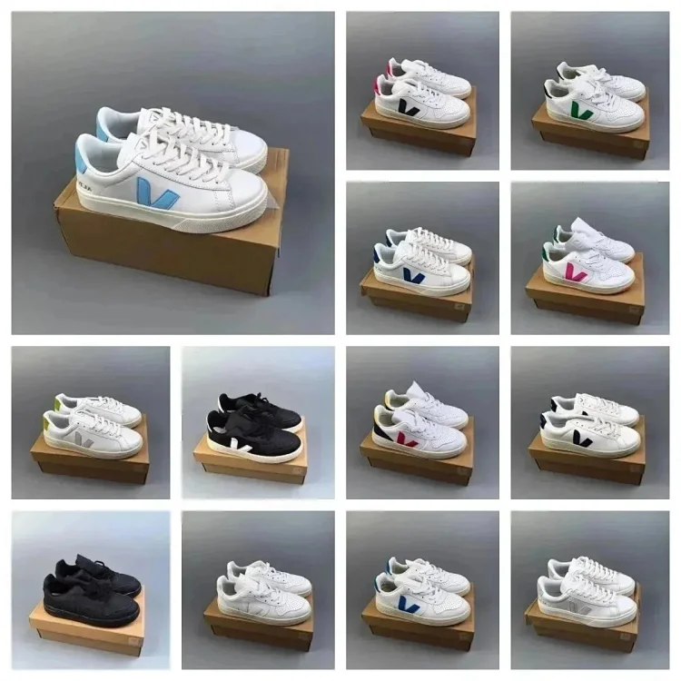 VEJA Campo Round toe flat shoe