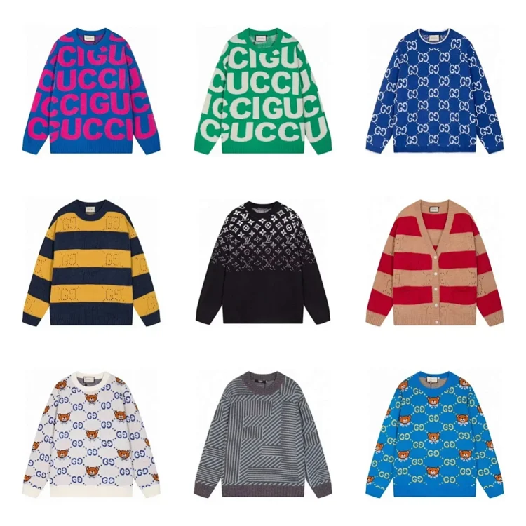  LV Dior Gucci Sweater