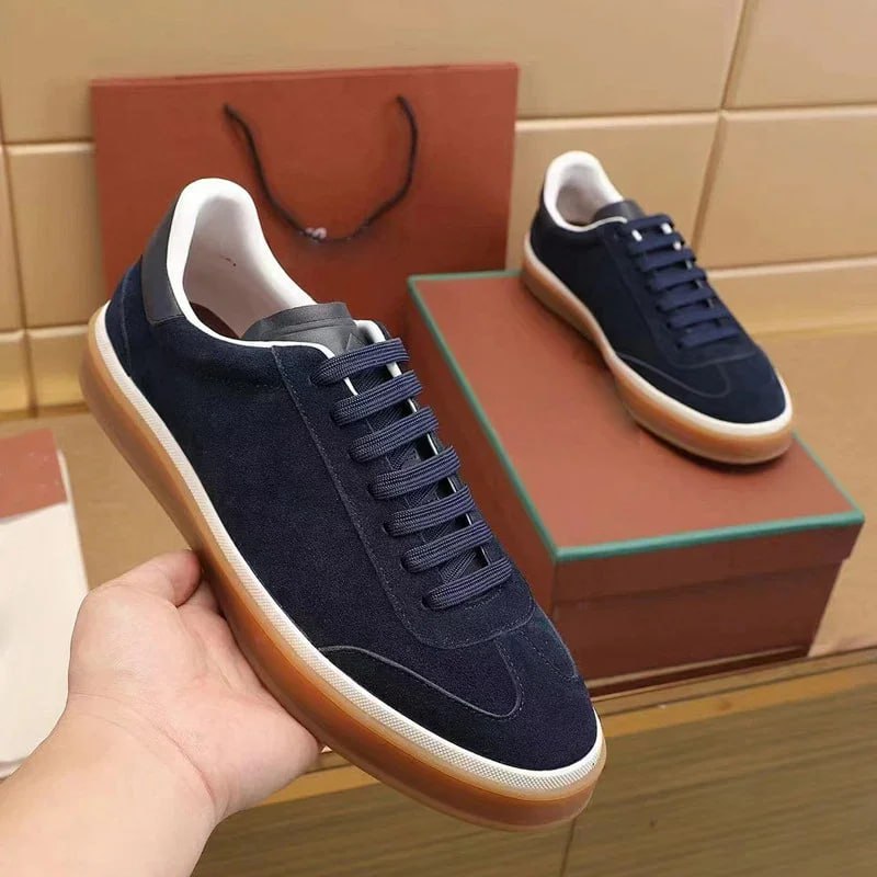  Loro piana men's leather shoes -2