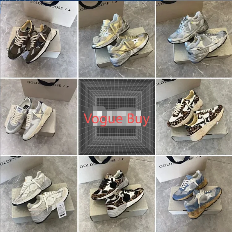 Golden goose running