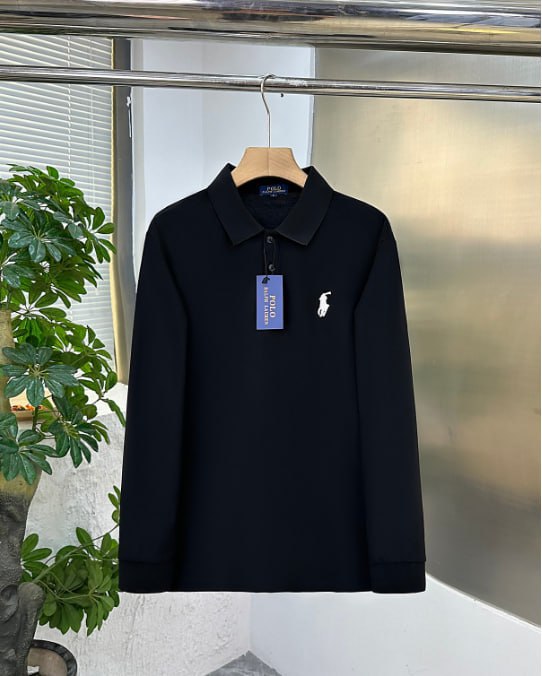 Casual Long Sleeve Polo -3