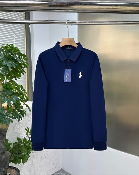 Casual Long Sleeve Polo -2