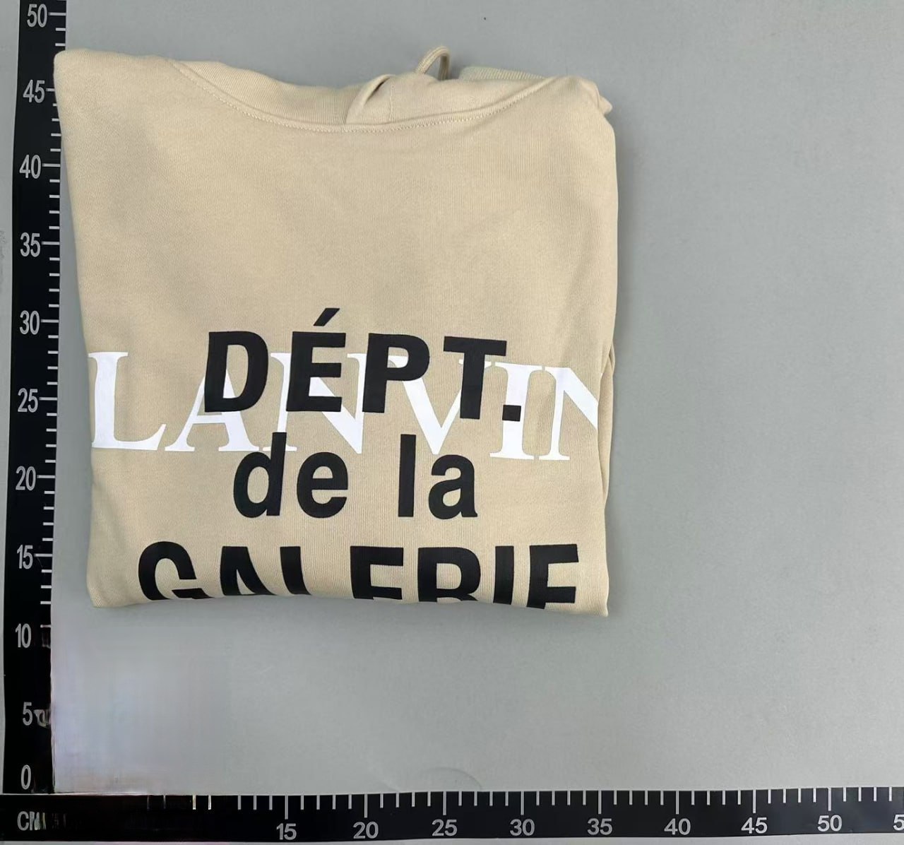 Gallery Dept hooded sweatshirt  -4