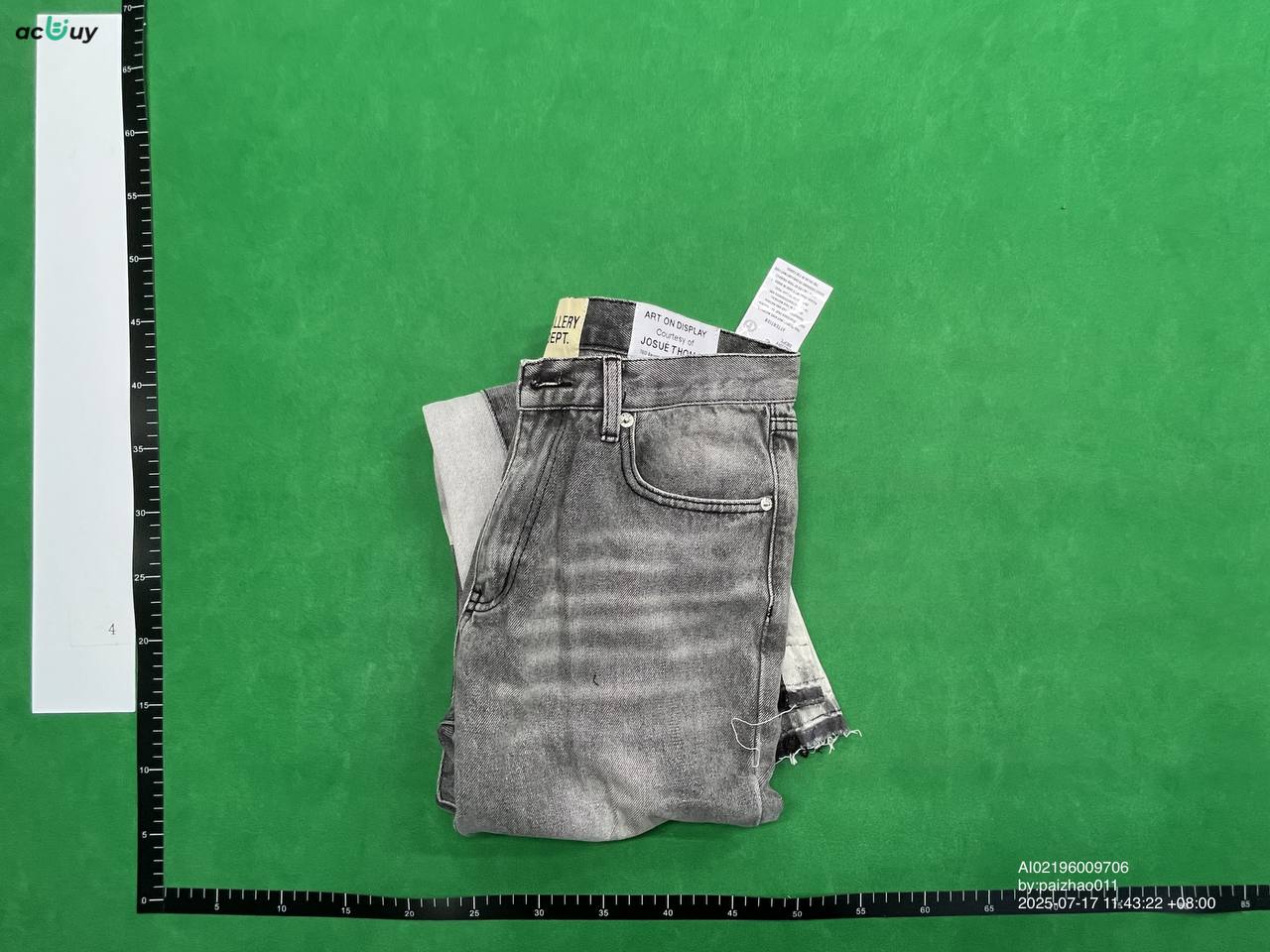 Product name Gallery dept Jean pants  Top  quality                                 -2