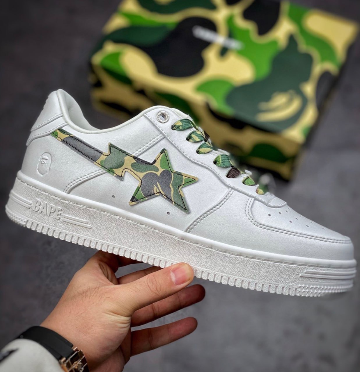 BAPE STA Low Sneakers [6 styles] -2