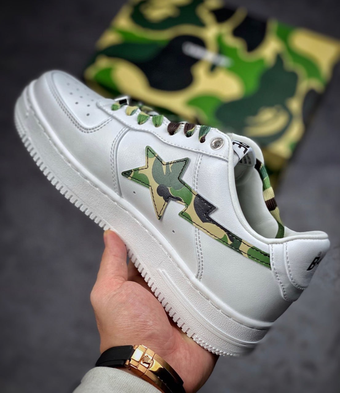 BAPE STA Low Sneakers [6 styles] -3