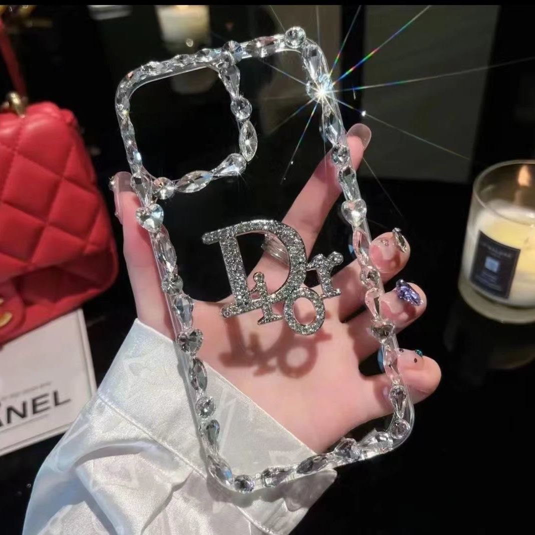 Dior Crystal-Embellished Phone Case -2