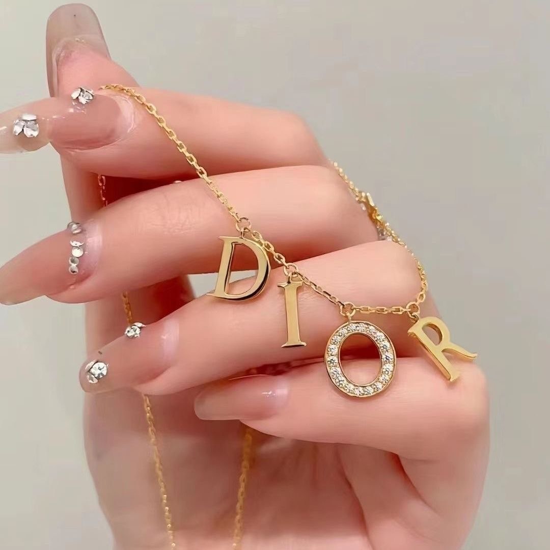 Dior Dior Letter Necklace -3