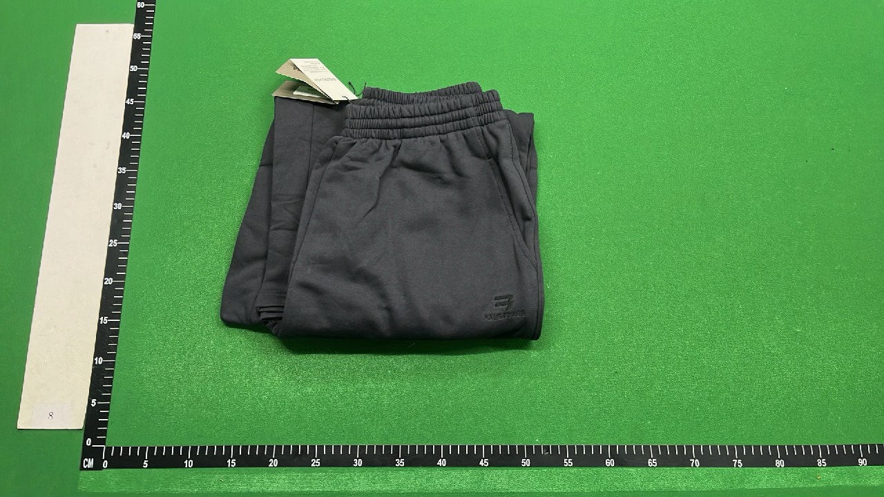 Men's Wide Leg Lounge Pants with Elastic Waistband -4