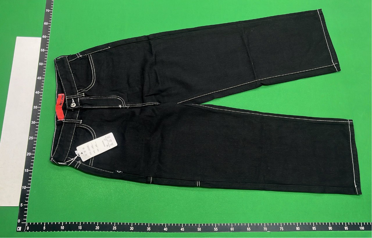 Vintage Crown Embroidered Denim Pants [22 styles] -2