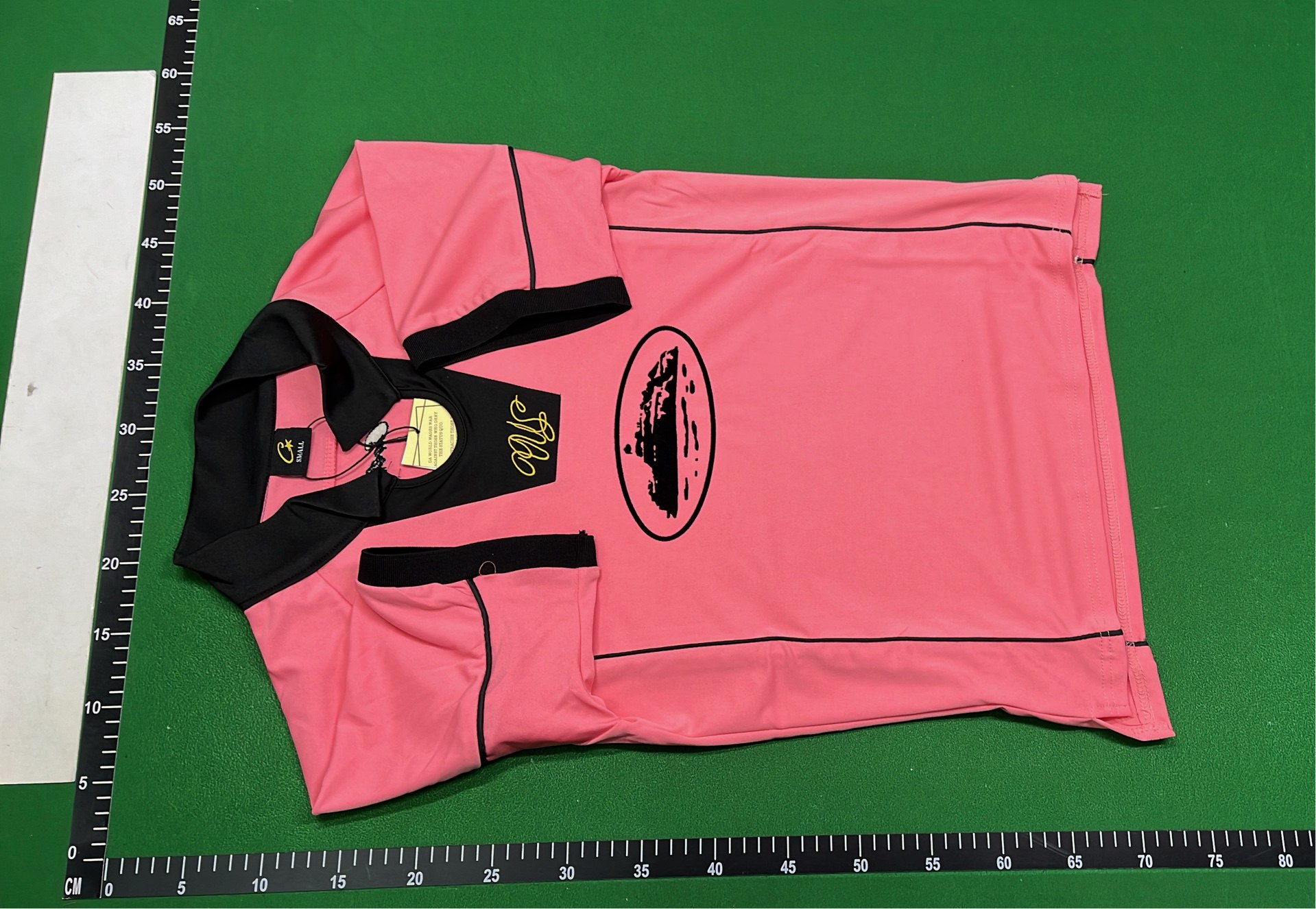 US Polo T-Shirt for Men - Pink and Black with Embroidered Logo [2 styles] -3