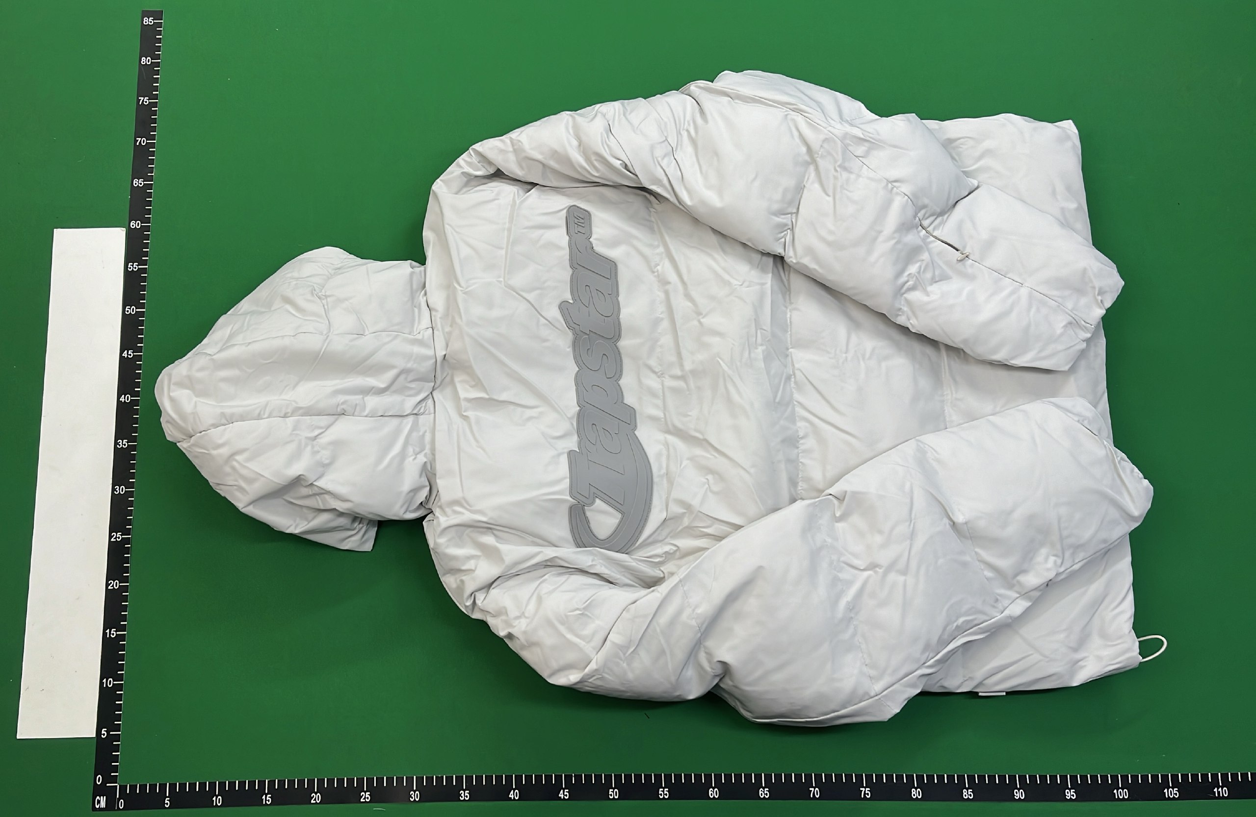 Moncler White Down Jacket with Hood -4