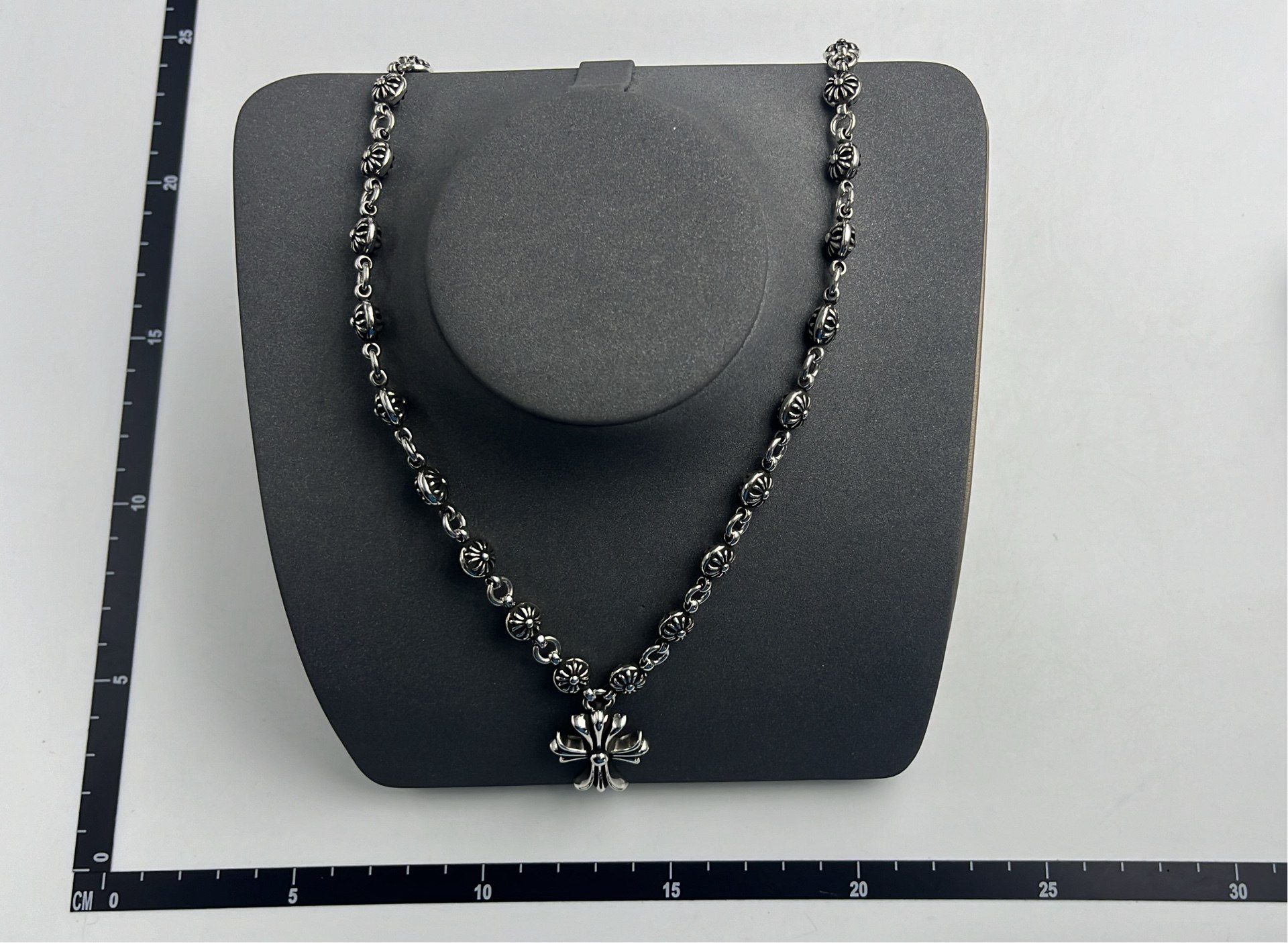 Chrome Hearts Dagger Pendant Necklace Silver Chain Jewelry [19 styles] -2