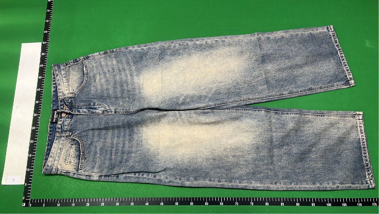 P.A.M. Vintage Washed Denim Pants -4