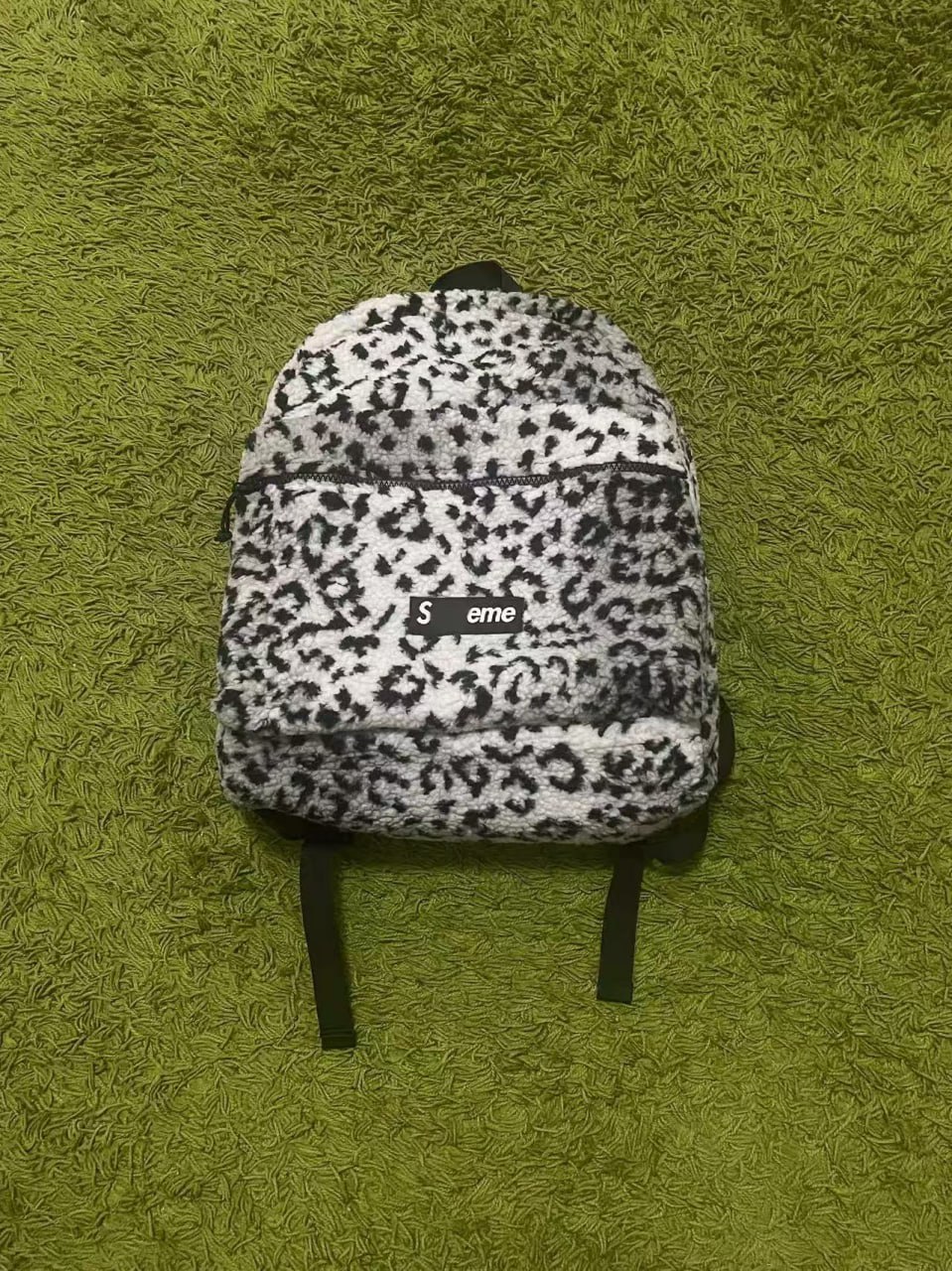 Supreme Leopard Fleece Backpack [2 styles] -2