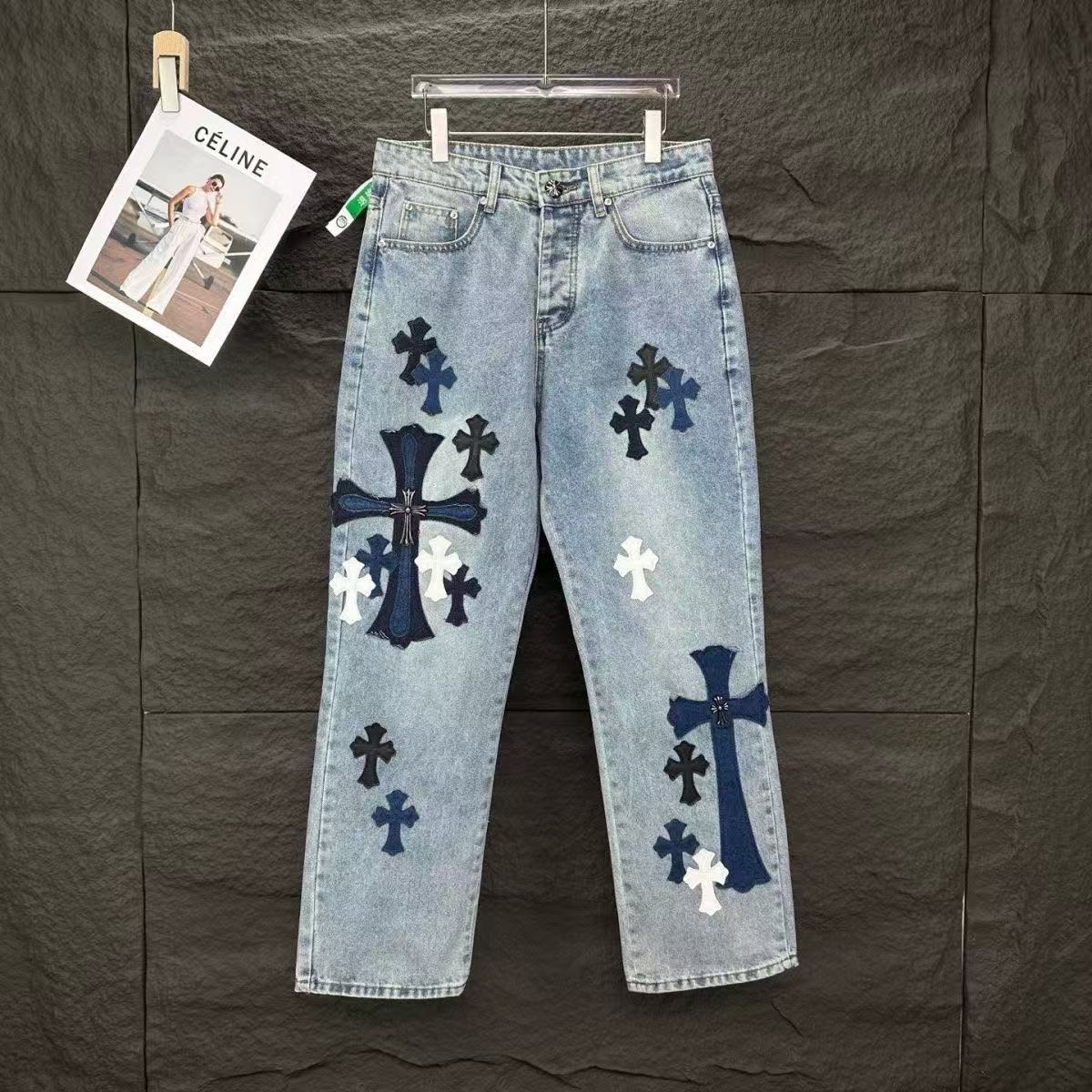 Chrome Hearts Floral Embroidery Denim Jacket [40 styles] -2
