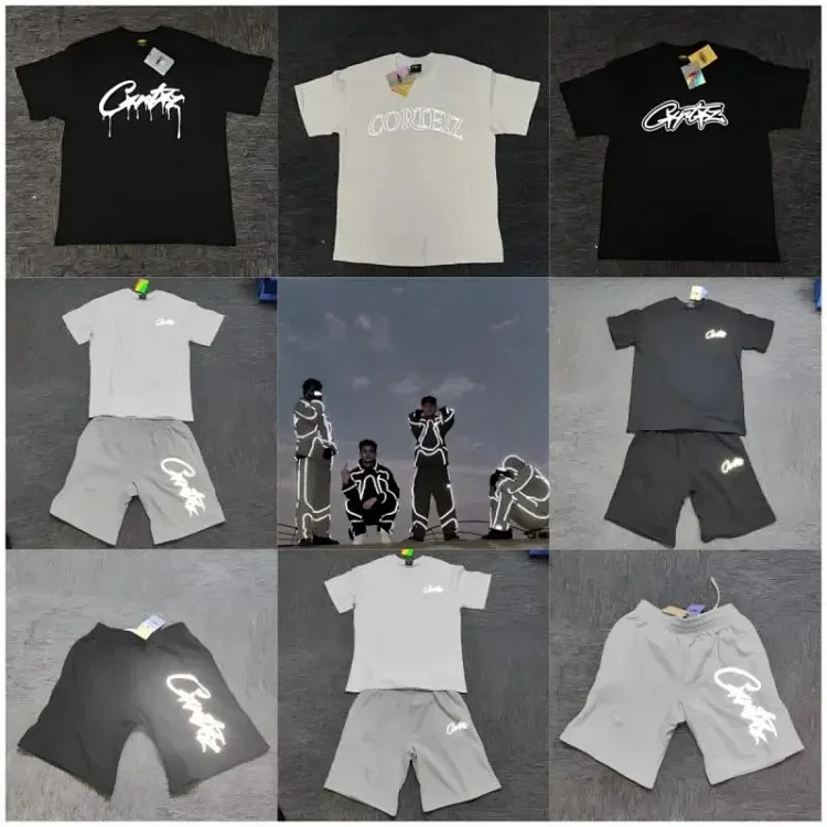 Corteiz Reflective T-Shirt Set