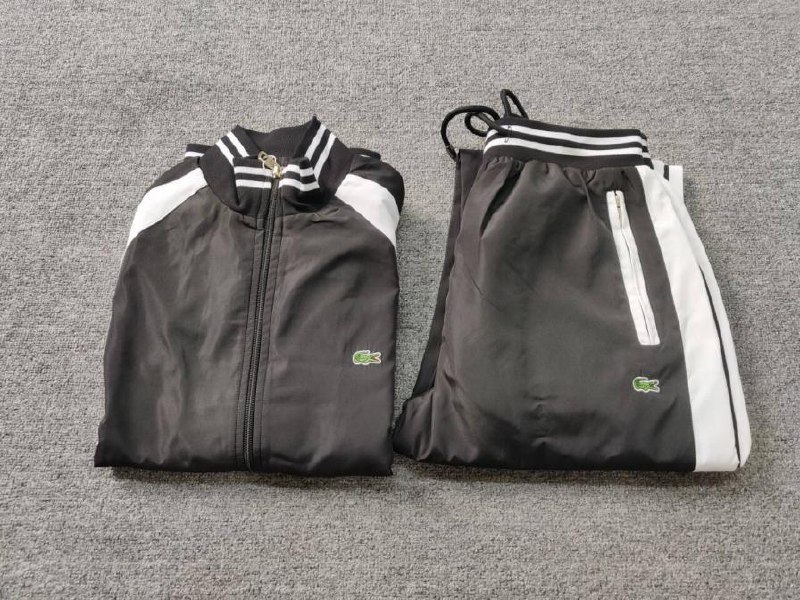 Lacoste 8221# WhiteGreen Tracksuit Set Sportswear [5 styles] -2