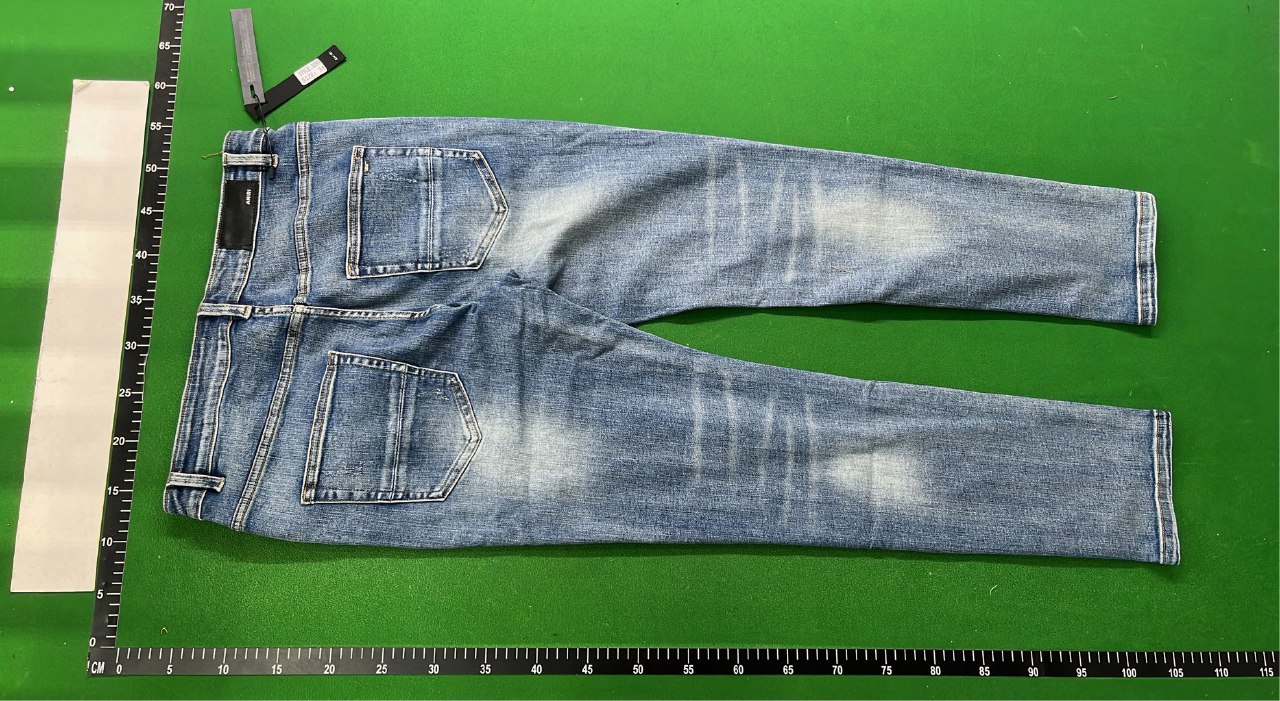 Men's Distressed Ripped Jeans with Embroidered Logo [20 styles] -3