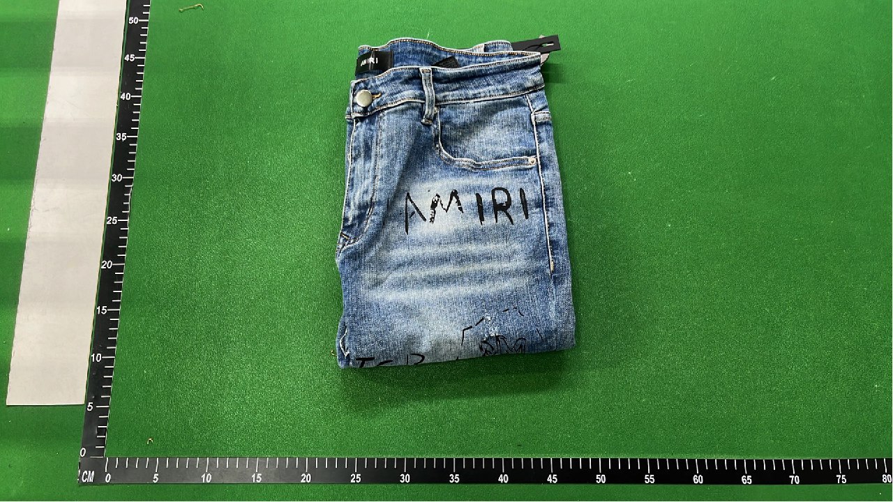Men's Distressed Ripped Jeans with Embroidered Logo [20 styles] -4