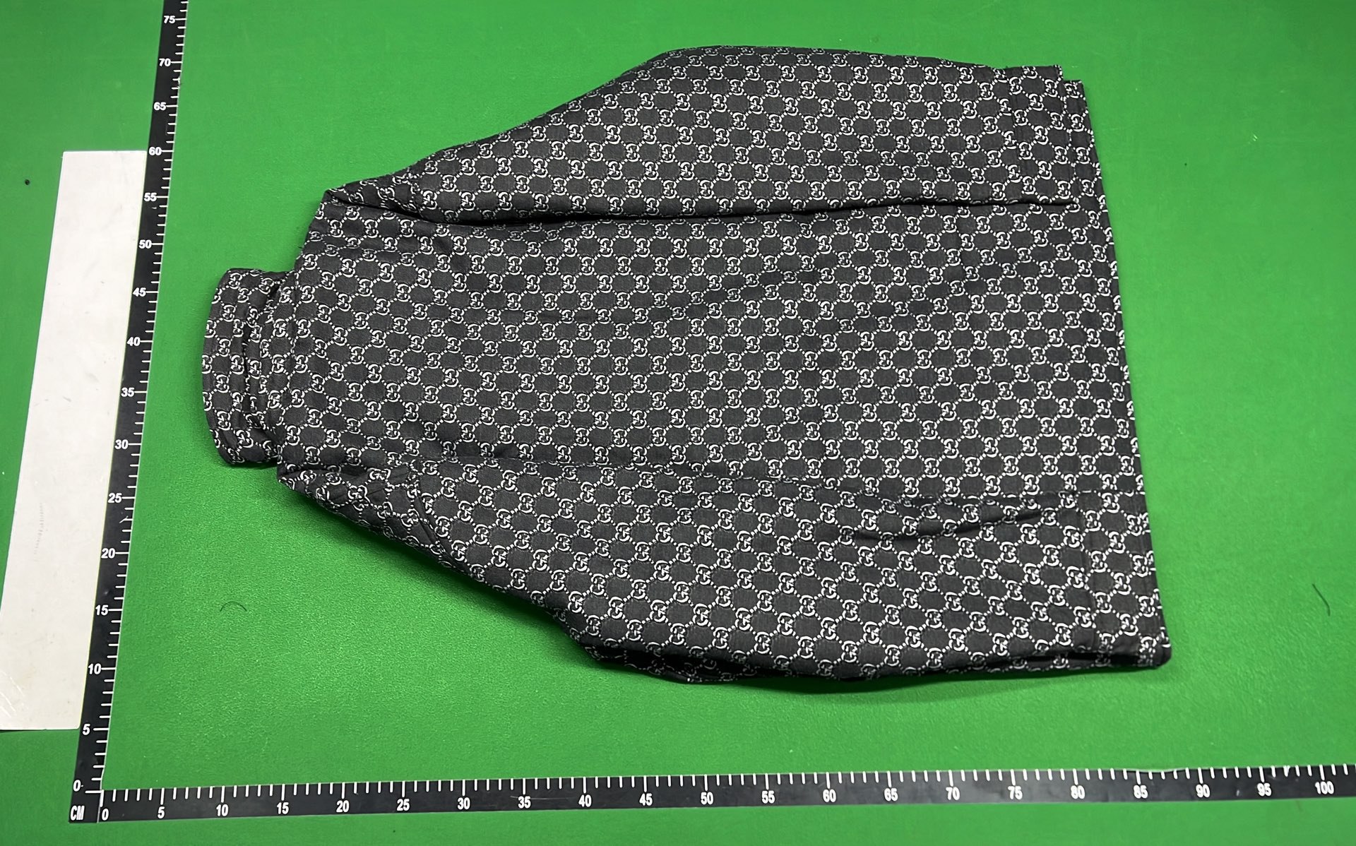 Tommy Hilfiger Gray Quilted Down Jacket with Red Logo Patch -3