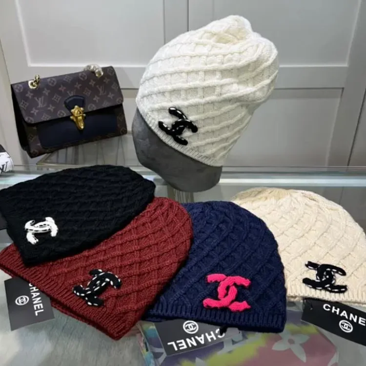  Chanel Quilted Knit Beanie [1