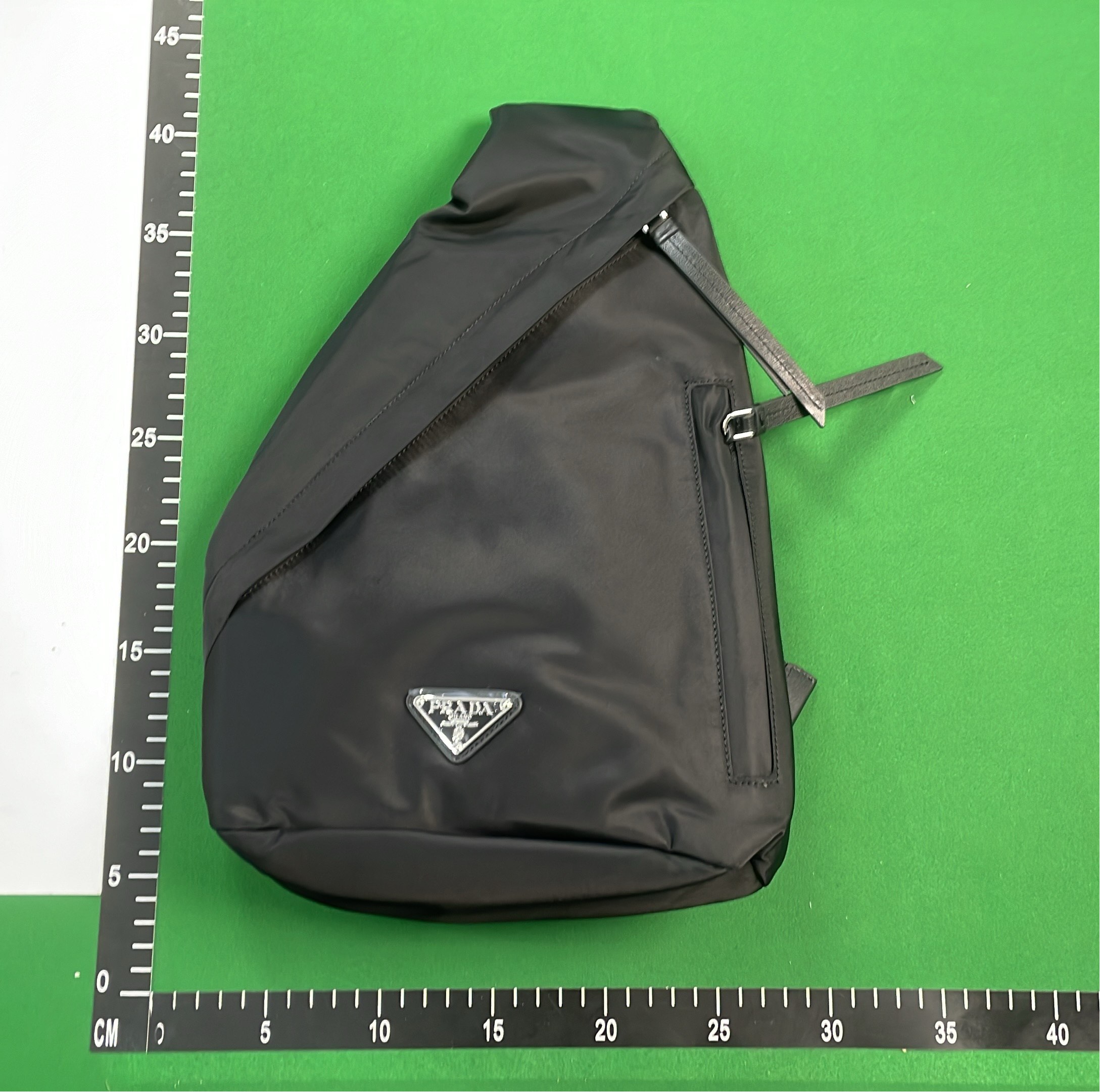 Prada Re-Nylon and Leather Sli