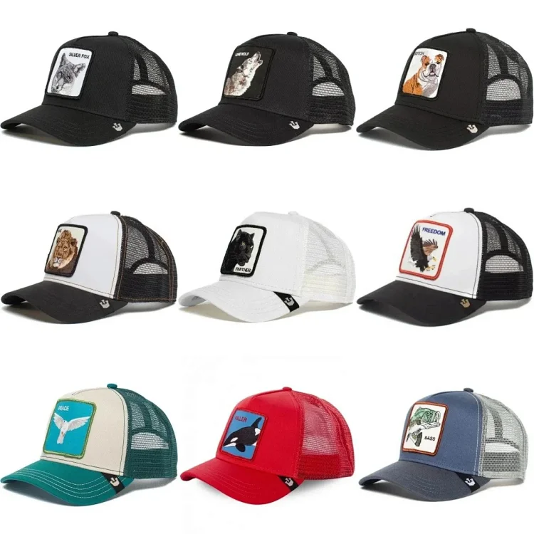 Animal Patch Trucker Caps [40 