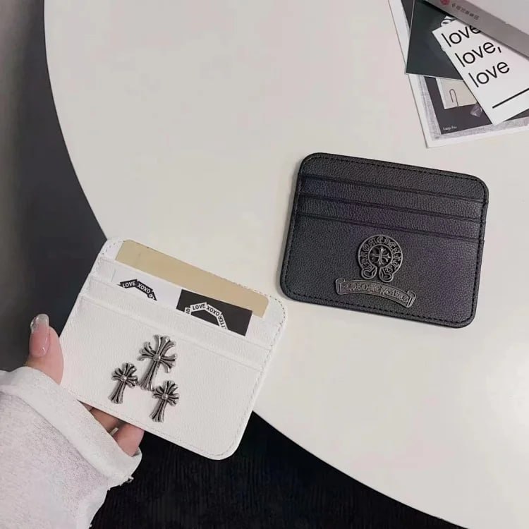 Chrome Hearts Cross Logo Card Holder [6 styles] -4
