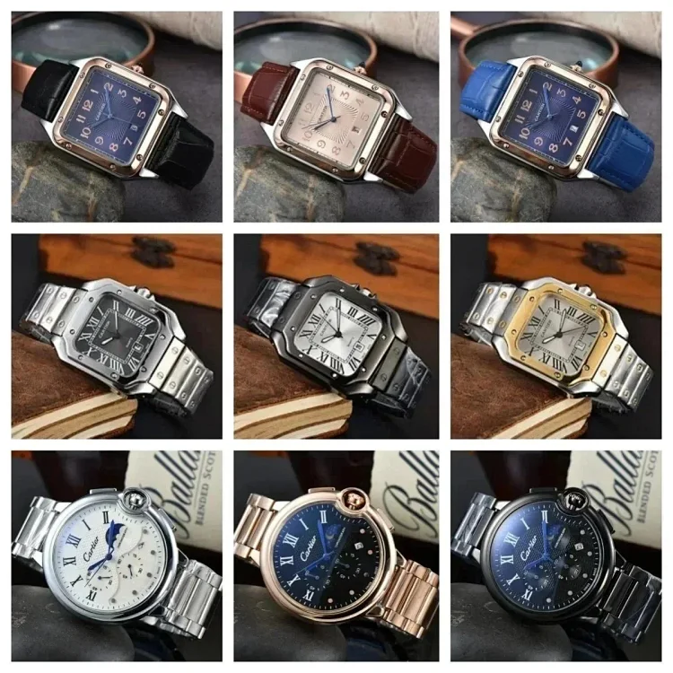 Cartier Santos and Pasha Watch