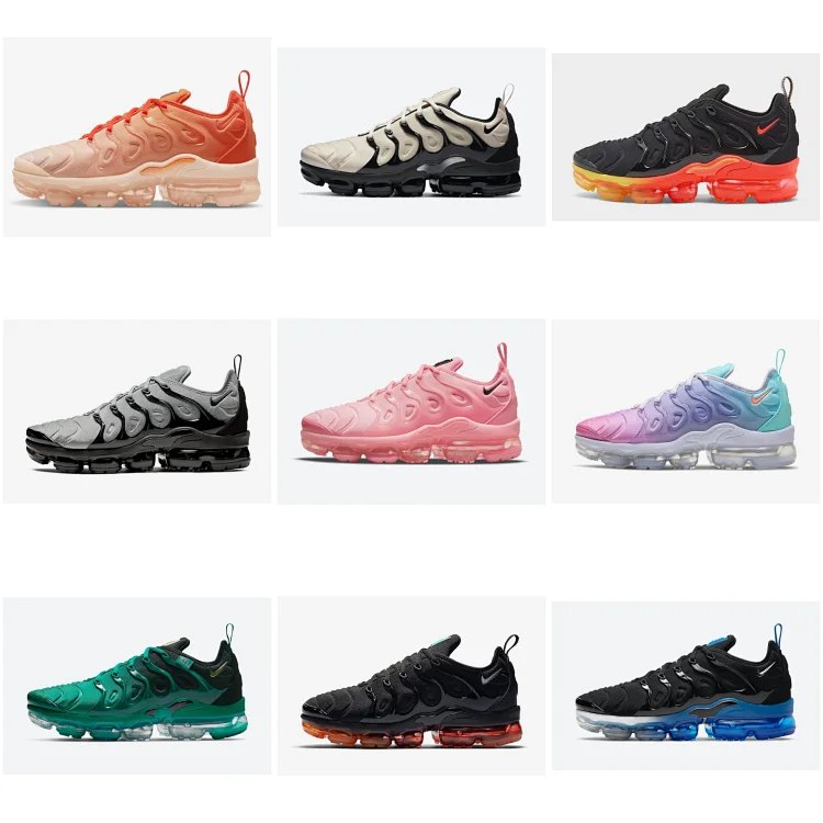 Nike Air VaporMax Plus Retro Casual Comfort Fabric Low-Top Running Shoes [40 styles] -3