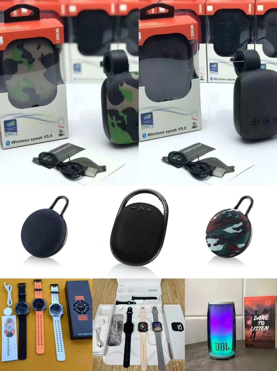 Wireless Speak V5.0 Bluetooth Speaker [33 styles] -3