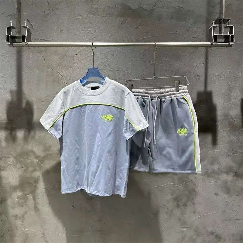 Syna World Colorblock T-ShirtShorts Set [12 styles] -3