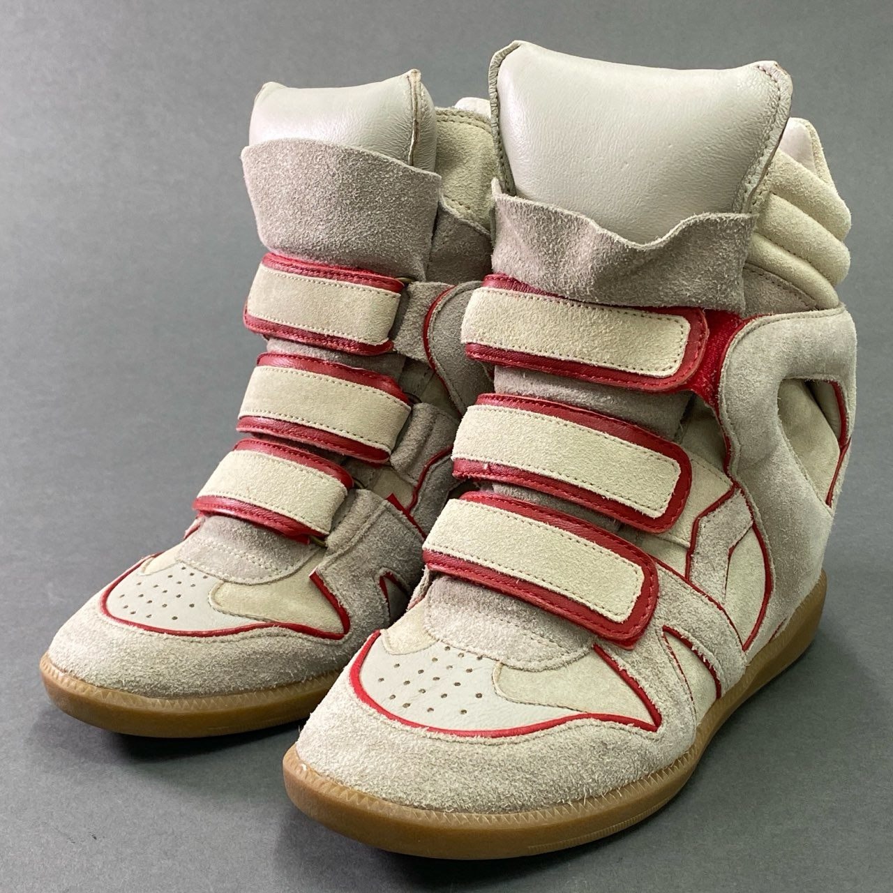  MAYA Wedge High Sneakers [16 styles] -3