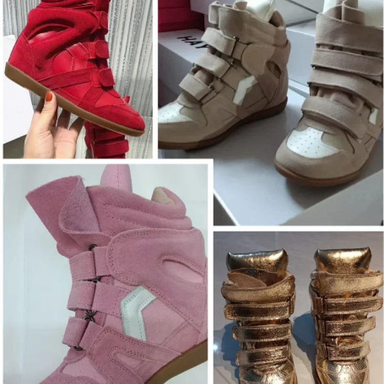  MAYA Wedge High Sneakers [16 