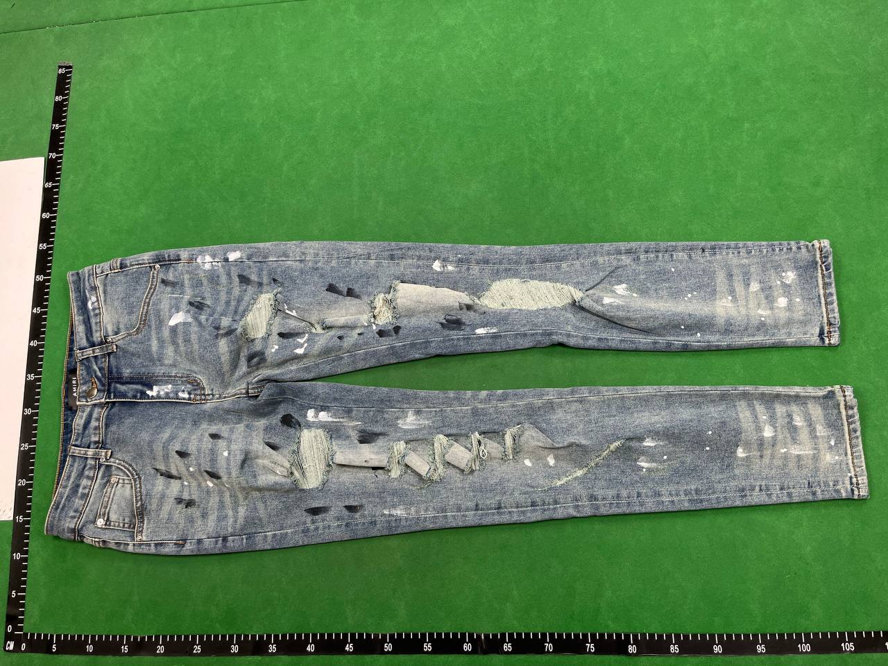 AMIRI Snake Embroidery Ripped Jeans [28 styles] -4