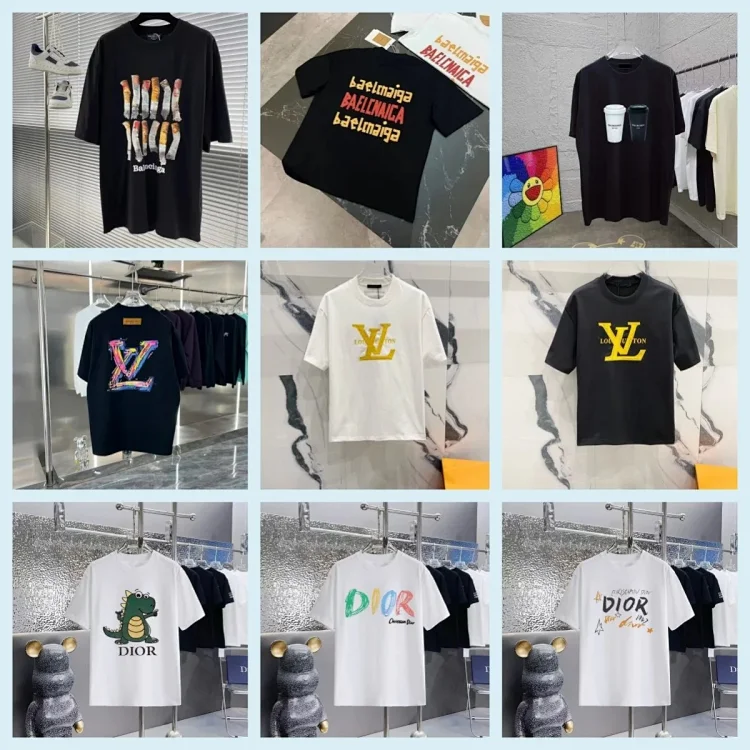 Balenciaga, Louis Vuitton, Dio