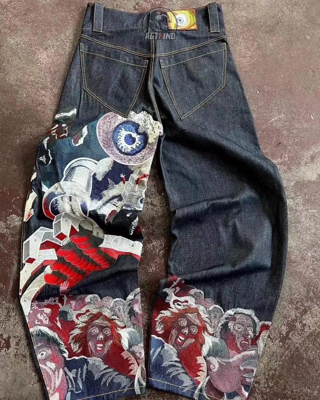 GRAPHIC JEANS -4
